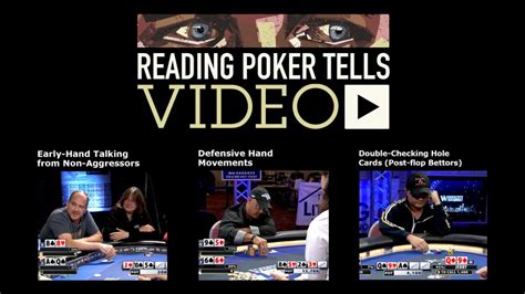 poker tells pdf